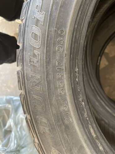 реставрация салона автомобиля: Шины 215 / 55 / R 17, Зима, Комплект, Легковые, Dunlop