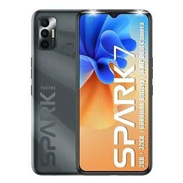 триггер для телефона: Tecno Spark 7, Новый, 32 ГБ, 2 SIM