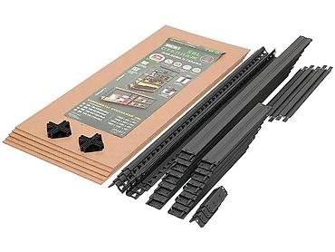 Стеллажи: Стеллаж SBL 180KD/90x45/5 Предназначен для использования в офисе — 17