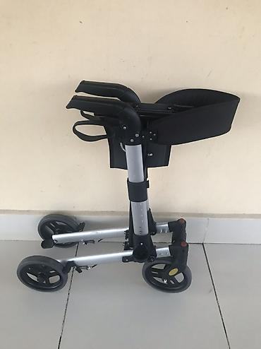 Yerimək üçün arabalar, çəliklər, əsalar, rollatorlar: Almanyadan gətirilimiş çox az işlənmiş Rollator. 360 % dönmə — 5