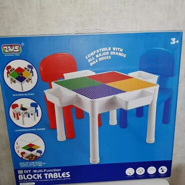 Игрушки: Стол стульчик трансформер Лего стол Отвлеките ребёнка от