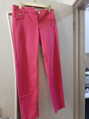 qaqa şalvarları: Брюки, Massimo Dutti, L (EU 40), цвет - Розовый