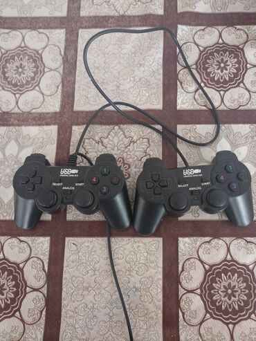 ucuz ikinci el: Gamepad Joystick kompüter üçün✅ 2 Joystik✅ Bütün Pes,Fifa,Cod,Blur