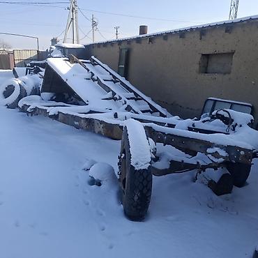 Рама грузового автомобиля с элементами ходовой Описание: - Прочная