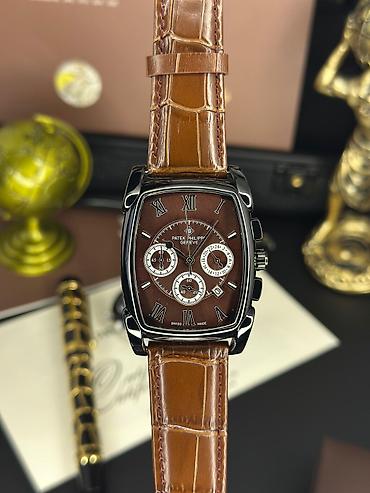 Aksesuarlar: Patek Philippe Geneve kişi qol saatı – klassik tonda zərif dizayn və — 3