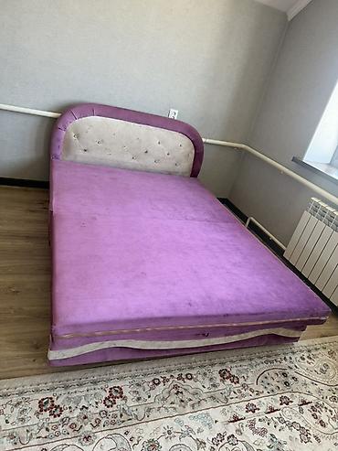 ковры в бишкеке: Двуспальная кровать с подъемным механизмом и вместительным бельевым — 2