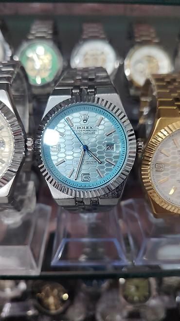 Aksesuarlar: Rolex tərzində klassik kişi qol saatları - Korpus və qolbaq — 3