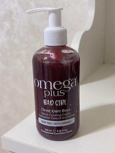 Şəxsi əşyalar: Omega Plus Bad Girl – Direkt Krem Boya Rəng: Deep Red / Koyu Kırmızı — 1