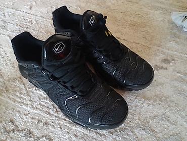 48: Nike Air Max Plus (TN) — мужские кроссовки, полностью чёрный цвет 46 — 4
