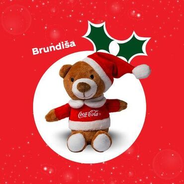 kuce igračke: Koka Kola Coca Cola plišana igračka Brundiša 2021/2022 LIČNO