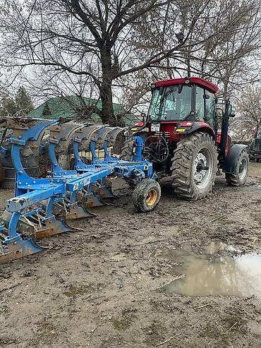 Другие тракторы: Трактор FM World WD1404M-6 с навесным плугом - Мощный колесный — 4