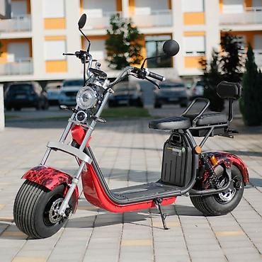 vodeni transport: Električni skuter City Coco – Crveni Šifra proizvoda: Moćan i — 3