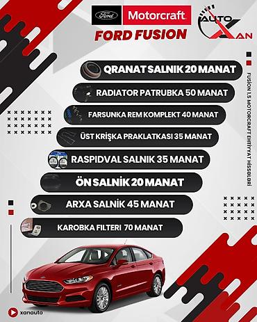 raspidval: Ford Fusion, 2015 il, Orijinal, ABŞ, Yeni — 1