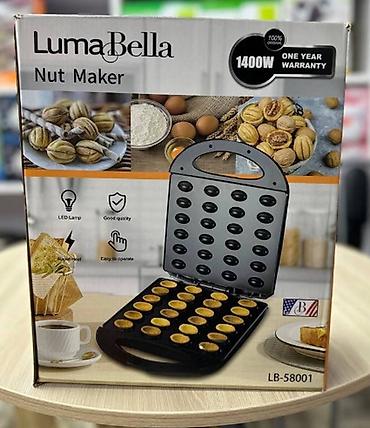 yemek qızdırıcı: LumaBella Nut Maker LB-58001 – qoz formalı şirniyyat qəlibi - Güc — 2