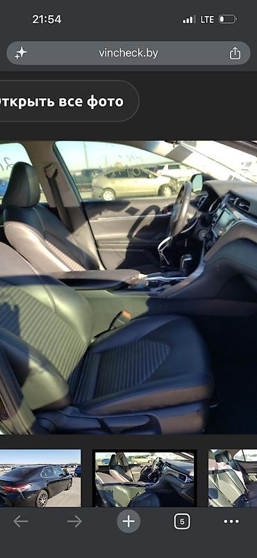 Транспорт: Toyota Camry: 2018 г., 2.5 л, Автомат, Бензин, Седан — 9