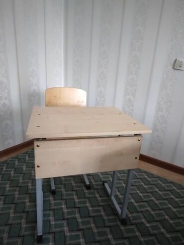 шкаф школьный для книг: Комплект стол и стулья Школьный, Б/у