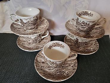 Ostali antikviteti: Solje engleske za kafu,caj Ironstone iz 70ih.god. Engleske solje — 8