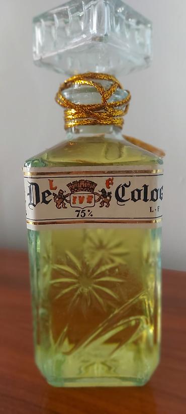 Məhsul: Klassik “Eau de Cologne” (75%) - Şüşə: Kəsimli kvadrat