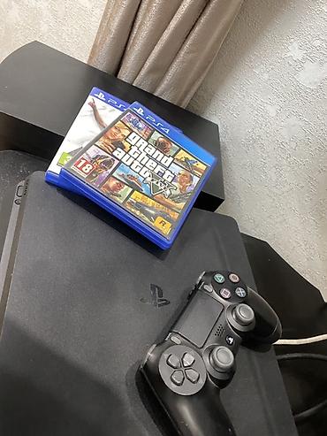 nintendo controller: PlayStation 4 Slim + геймпад DualShock 4 и диски - Игровая консоль — 1