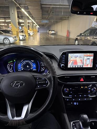 картинговые машины: Hyundai Santa Fe: 2019 г., 2 л, Автомат, Бензин, Кроссовер — 7