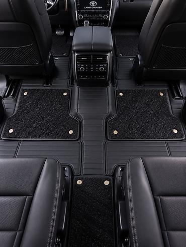 полики хайлендер: Автоковрики 5D для салона Toyota Land Cruiser 200 - Полный комплект — 1