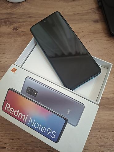 Redmi, Redmi Note 9S, Б/у, 128 ГБ, цвет - Голубой, 2 SIM