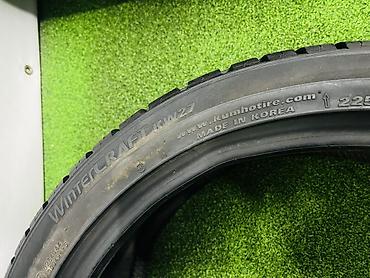 22540 r19: Шины 225 / 40 / R 19, Зима, Б/у, Комплект, Легковые, Корея, Kumho — 6