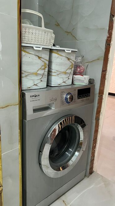 Divanlar: Paltaryuyan maşın Eurolux, 7 kq, Avtomat, Qurutmasız, Kredit yoxdur