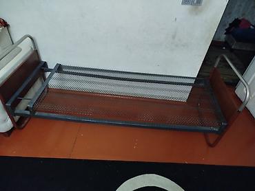 çarpayl: Metal çarpayı karkası – tor şəbəkəli - Material: qalınmetallı karkas — 1