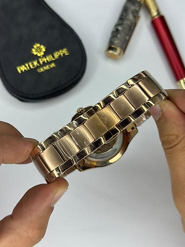 Qol saatları və aksesuarlar: Yeni, Qol saatı, Patek Phillipe, rəng - Qızılı — 6