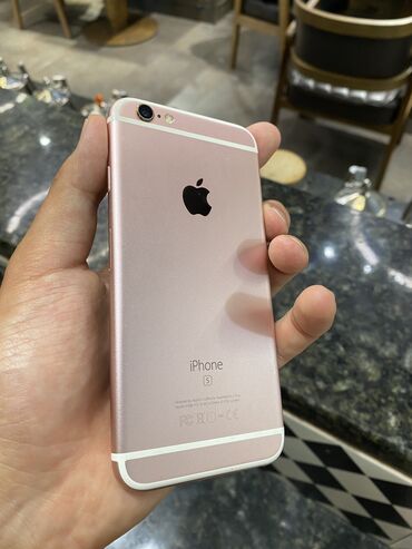 айфон 6s 16 гб: IPhone 6s, Б/у, < 16 ГБ, Розовый, Чехол, 100 %