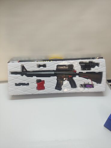 Другие строительные блоки: Игрушечный автомат “Тактическая версия M16” (Assault rifle) — комплект