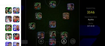хочу купить часы: EFootball mobil oyununda yüksək reytinqli hesab/squad. - Kollektiv
