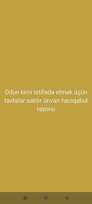kreditle plastik qapi pencere: Məhsul: Odun kimi istifadə üçün taxtalar satilir Təsvir: - Sobada — 1