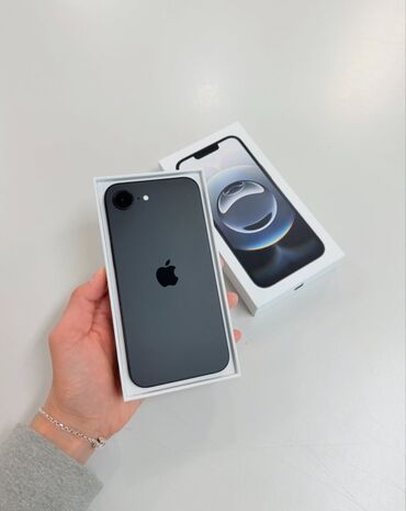 iphone 11 128gb бишкек: IPhone 16e 🍏, Жаңы, 128 ГБ, Кара, 100 %
