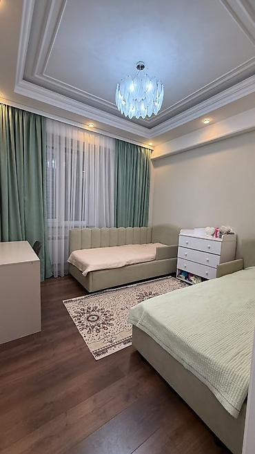 Продажа квартир: 3 комнаты, 78 м², Аламедин-1 мкр Элитка, 11 этаж, Свежий ремонт — 4