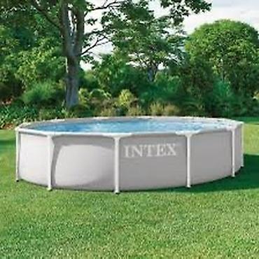 Бассейны: Каркасный бассейн Intex Prism Frame Pool 3.66 м × 76 см - Тип — 1