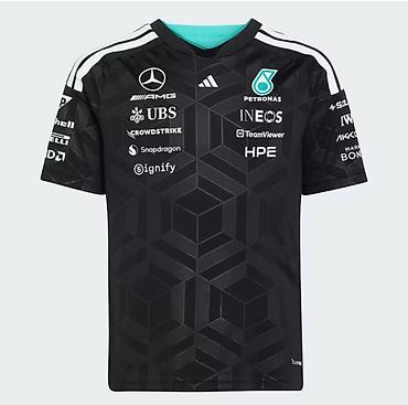 Футболки: Мужская футболка, Adidas, L, цвет - Черный — 1