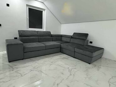 Ugaone garniture: *Dimenzija 295x240 *Univerzalan ugao *Val opruge *2 skrivena taburea na lalafo.rs — 8 Ugaone garniture: *Dimenzija 295x240 *Univerzalan ugao *Val opruge *2 skrivena taburea — 8