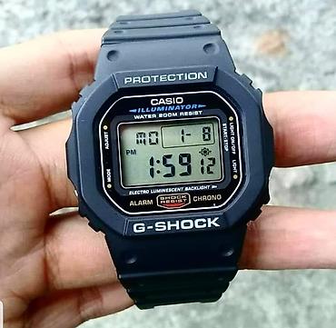 стринги мужские: Золотая классика g-shock gw5600 ___ функции : секундомер, таймер — 3