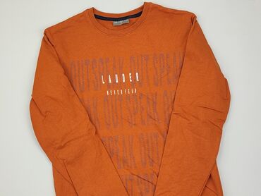 sweterek pomarańczowy: Bluza, Destination, 15 lat, 164-170 cm, stan - Dobry