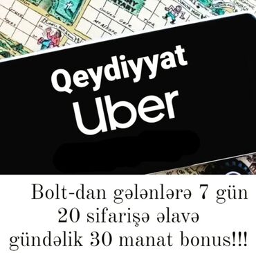baki lenkeran taksi: Salam, şəxsi maşınla taksi sürücülər Uber şirkətimizə dəvət olunurlar