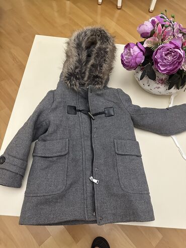 Paltolar: ZARA uşaq palto/kabanı - Brend: ZARA - Ölçü: 6 yaş, 116 sm - Rəng