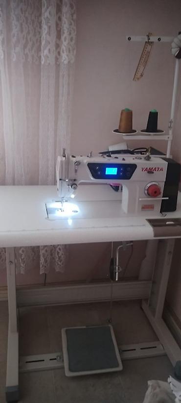masin dinamik: Yamata sənaye tikiş maşını – masa və ayaq pedalı ilə komplekt — 4
