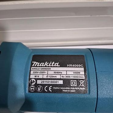 əl misari: Makita HR4069C bucaqslı daşlayıcı (Angle Grinder) Texniki — 4