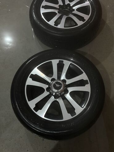 Disk təkərlər: 4 ədəd yığılmış disk+şin dəsti - Disklər: yüngül lehimli, 10-şüalı — 10