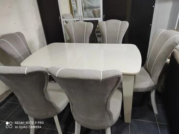 *Masa desti 6 stul (Acilan) 450 azn* seherdaxili catdirilma var &amp;
