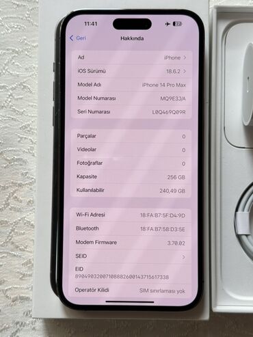 Apple iPhone: IPhone 14 Pro Max, 256 GB, Deep Purple, Face ID — 4