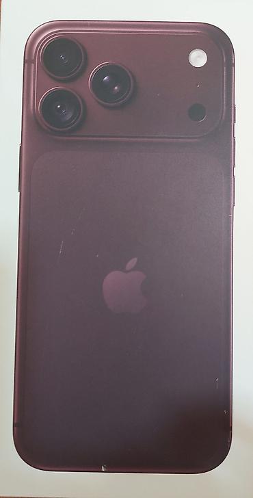 IPhone 18 Pro Max, 512 GB, Bordo, Zəmanət, Simsiz şarj, Face ID lalafo.az -da IPhone 18 Pro Max, 512 GB, Bordo, Zəmanət, Simsiz şarj, Face ID