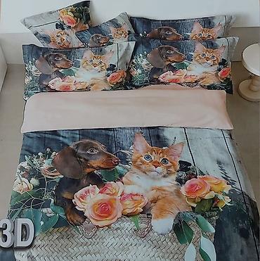 Posteljina: ❤Posteljine iz 7 delova ❤Čaršaf-220*240 ❤Jorganska navlaka-2x140*200 — 9